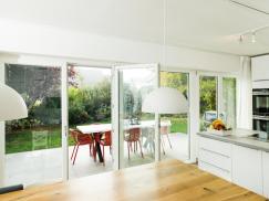 Terrassentür Innenansicht in Geisenheim