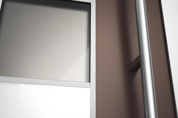 Oberfläche Aluminium Haustür von PaX