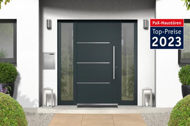 Haustür PaXentree Aluminium Aktion 2022