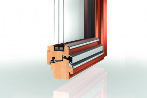 Holz-Fenster-Profil PaXpremium92 mit 3-fach Verglasung